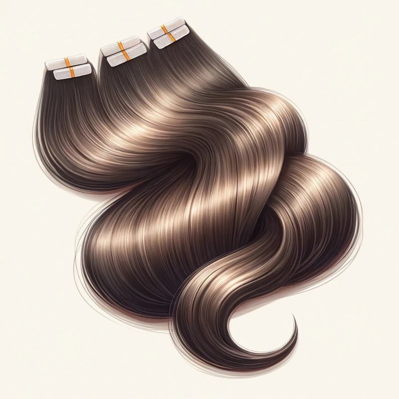 China Double Drawn Russian Tape-in Hair Extensions Supplier